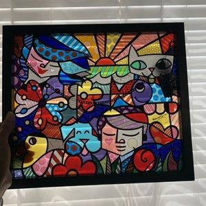 Garden glass wall hanger suncatcher